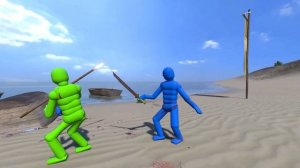 Smart AI Fights in NPC Wars with Active Ragdoll Physics (Dynamic NPC WAR)