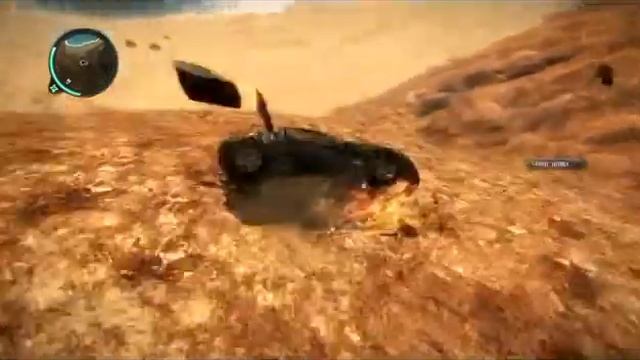 Just Cause 2 moutain crash course #3 (two cars tethered together) смотреть онлайн