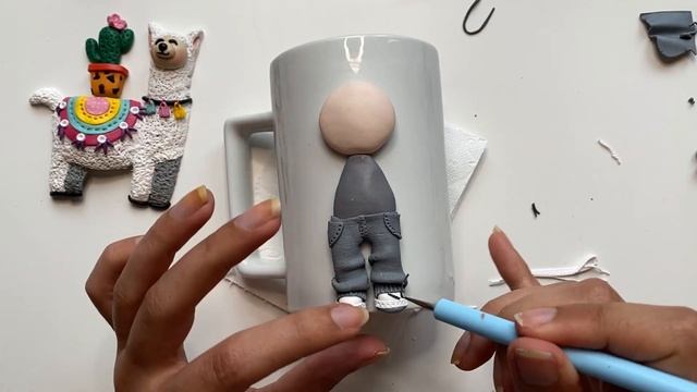 DIY Gift for Boys | Polymer Clay Mug Tutorial