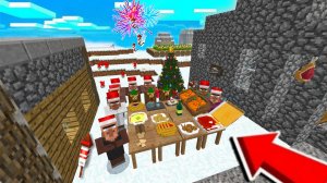 история о том как злые эльфы украли нашу новогоднюю ёлку в майнкрафт. minecraft 100% троллинг