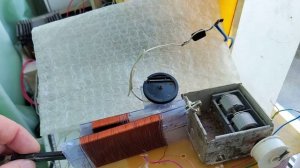 Детекторный радиоприемник на Средних Волнах. 13.09.2023. г. Кишинев. Молдова.