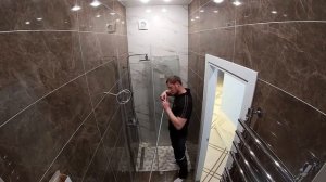 Устанавливаем душевую перегородку с распашной дверью Мастер МатвеевAV