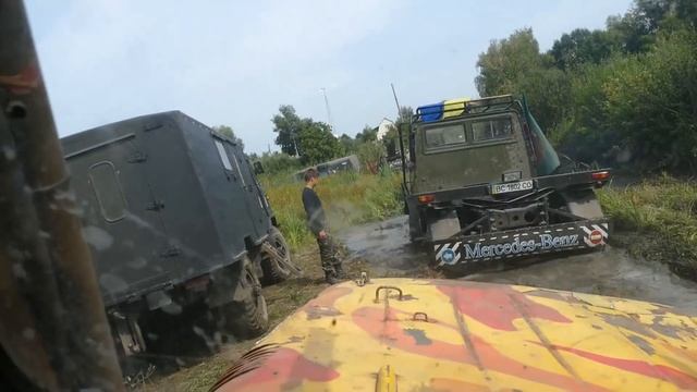 МЕГА-УАЗ на ЗАДНЕМ ПРИВОДЕ по следам UNIMOGa off road 4×4 смотреть онлайн