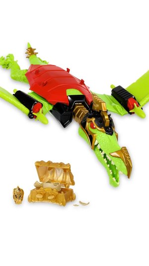 Распаковка игрушки Treasure-X птеродактиль.