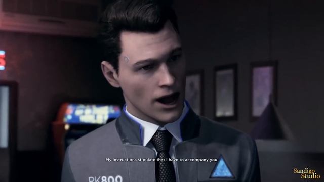 Detroit: Become Human - Сцена у барі - Дубляж українською смотреть онлайн