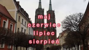 Польский язык 🇵🇱 Время года, месяцы на польском