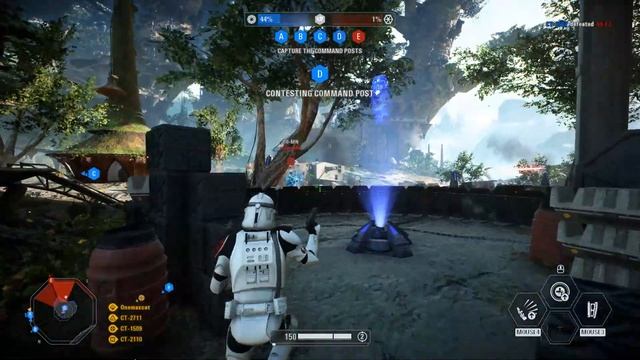 Commander Neyo Gameplay - Star Wars Battlefront 2 смотреть онлайн