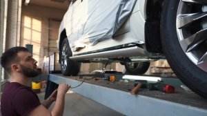 Toyota Land Cruiser 300 электрические пороги ATS