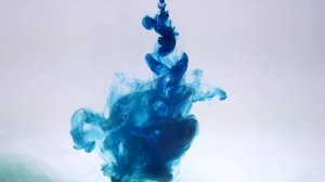 футаж цветной дым чернила 6