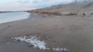 Прогулка на сапах по Ахтубе 1 января