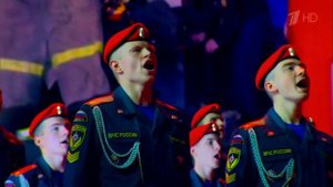 Витас и сводный хор МЧС России — «Как жили мы, борясь», 24.12.2016, 1tv