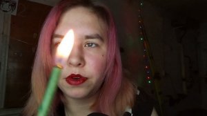 ASMR неразборчивый и свечка / Очищение ауры️ #чисткаауры #неразборчивыйшепот #аффирмации