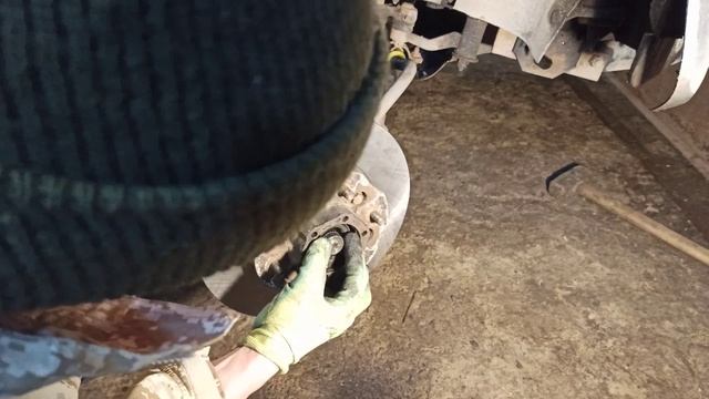 Тюнинг передних тормозов.Оппозитный суппорт sumitomo #nissan #terrano #pathfinder #vg30 #td27 #wd21