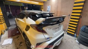 Toyota CHR Spoiler Installation Review