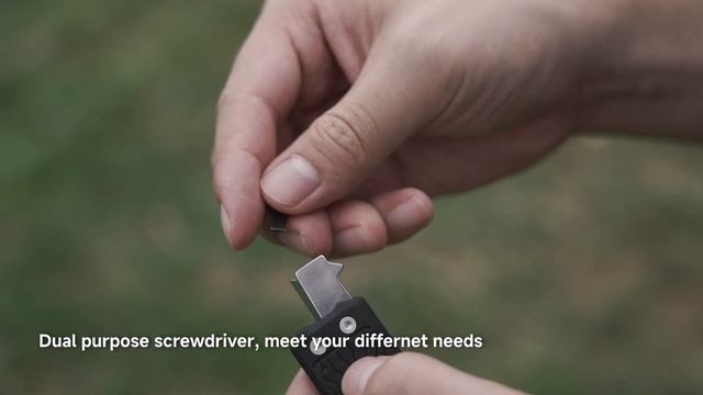 NexTool Pocket Tool E1- Pocket Knife Multi-Tool with Replaceable Folding Utility Knife