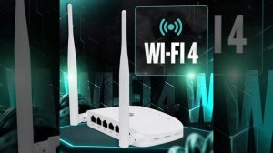 Wi-fi роутер W4N (rev.N) 2.4ГГц, Поддержка технологий IPv6, MIMO, FireWall, IPTV