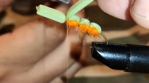 Мушка Кузнечик из пенки