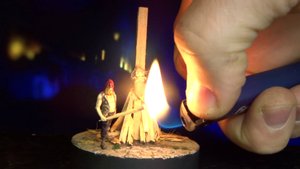 Диорама "Ведьма и палач"