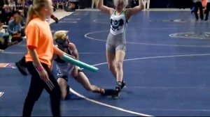 Wrestle like a girl: Heaven Fitch wins state wrestling title