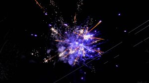 Новогодний фейерверк (4K, HQ sound)