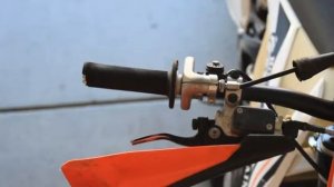 ODI V2 Emig Pro MX Lock-On Grips purchase & install - KTM 300 XC