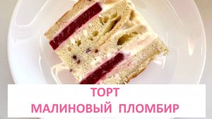 ТОРТ Малиновый пломбир