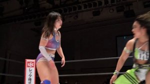 【スターダム】飯田沙耶の頭に大きなタンコブ!大熱戦となったNEW BLOODタッグ王座戦 羽南&飯田沙耶 vs 桜井まい&ちゃんよた!-2.17後楽園ホール大会-【STARDOM】