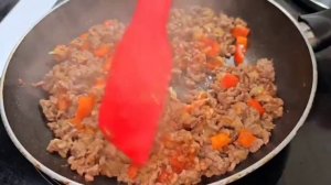 Вкусный рулет с мясом и картофелем
