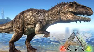 Играю в Ark: Survival Evolved Охота на ГИГАНТОЗАВРА