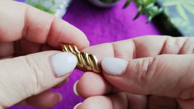 СЕРЕЖКИ ЗІ ЗМІННИМИ ПІДВІСКАМИ, ЗОЛОТИСТИЙ СПЛАВ