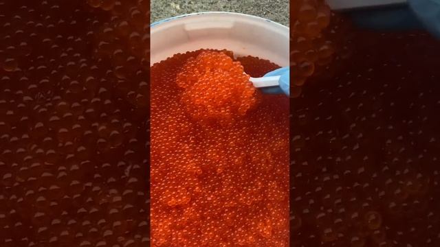 Икра форели (красная) слабосоленая, 1сорт