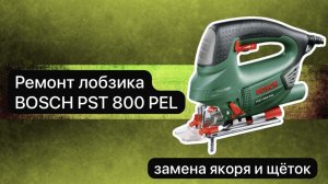 Ремонт лобзика BOSCH  PST 800 PEL  1 января.