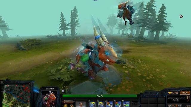 Dota 2 Unusual Courier - Bleak Hallucination Yonex's Rage Miasmatic ...