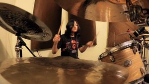 Simanta Choudhury drum students Kush Riyan Das - Scorpions "Humanity" Drum Cover