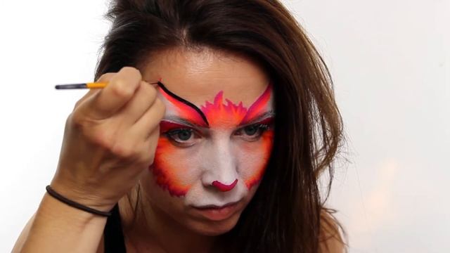Cat Face Painting Tutorial смотреть онлайн