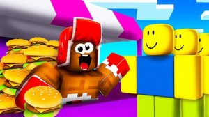 ВОТ ЗАЧЕМ Мой Друг ПРОДАЛ 1000 БУРГЕРОВ за 24 Часа в Роблокс! Roblox