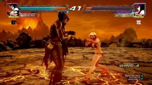 (Deadly Scorpion) ANNA VS (TK SILENT KILLER) JIN KAZAMA