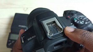 How to Connect GODOX TT350C TTL Wireless Speedlite Flash On Canon EOS R50 Mirrorless Camera