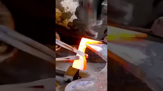 Изготовление топора ручной работы.
