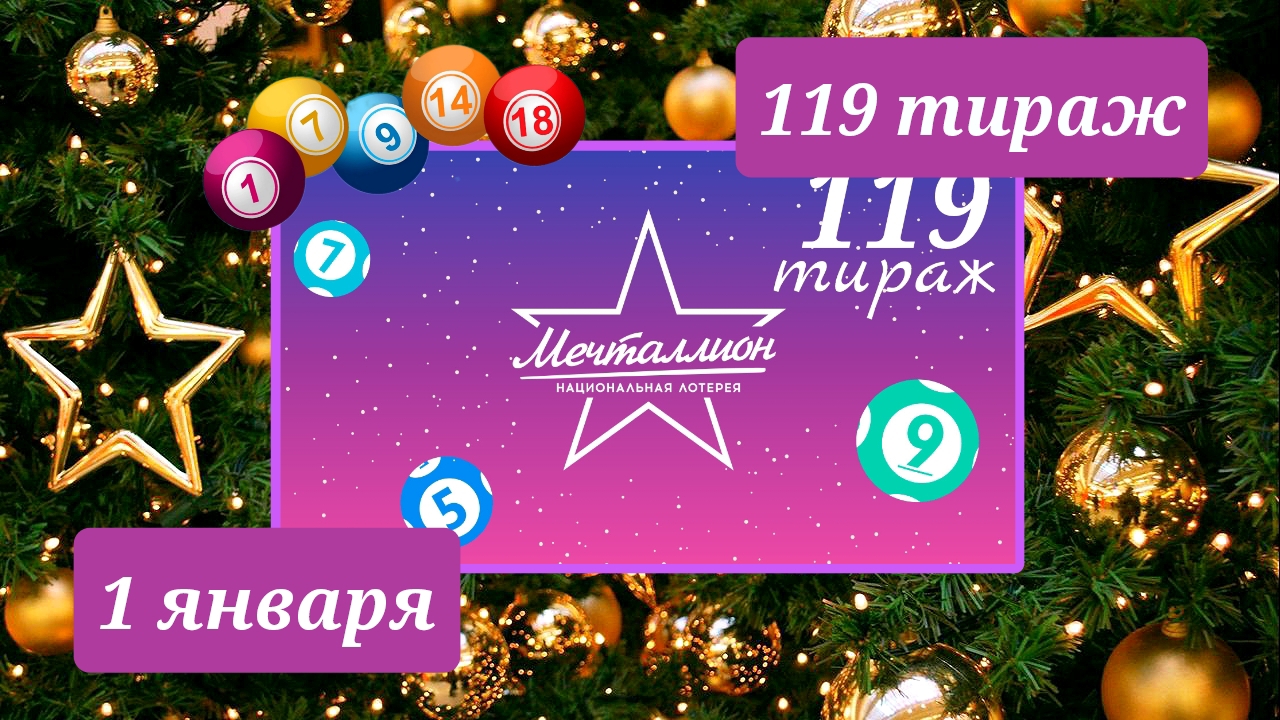 Новогодний розыгрыш мечталионн лотерея тираж 2025