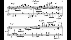 A Time for Love - Beegie Adair piano solo transcription