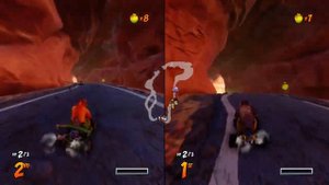 Crash Team Racing Nitro Fueled / Dingo Canyon (PS4) 2 players