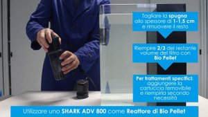 SICCE - SHARK ADV 800: Reattore di Bio-Pellet
