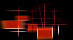 Футажи для видеомонтажа "Красные движущиеся квадраты на чёрном фоне"