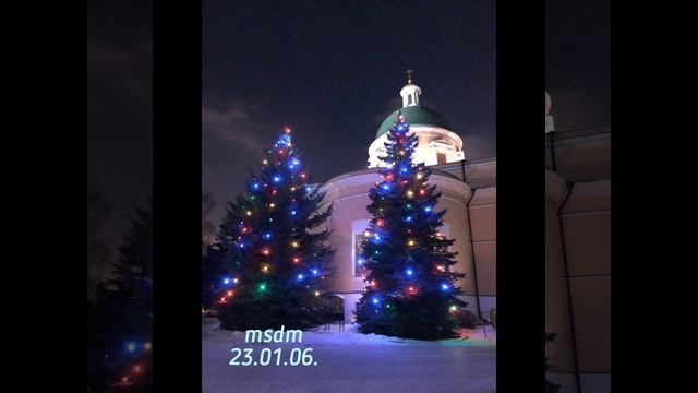 Bells msdm 23.01.06. Рождественский звон. Всенощное бдение. Данилов монастырь.
