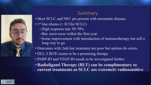 Large Cell Neuroendocrine Carcinoma & Small Cell Lung Cancer - Session B - LACNETS - Dec 10 2024