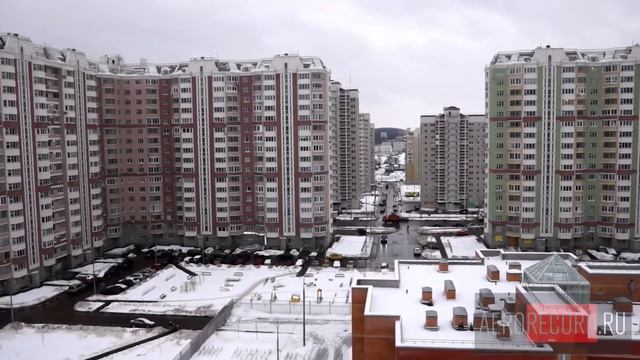 Аэросъемка микрорайона "Солнцево Парк"