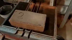 Испытание на коленке печного раствора СЭВ..