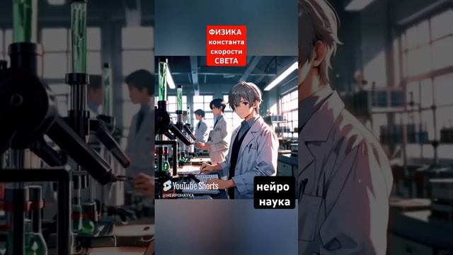 #нейро #наука Физика скорость света