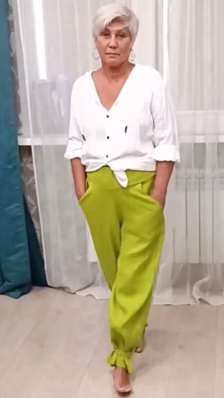Сшить брюки из льна